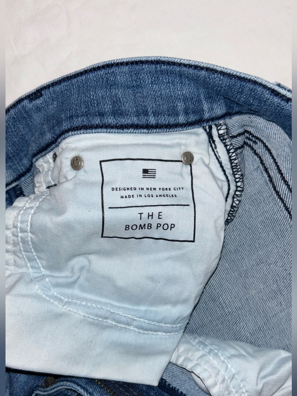 AYR Washed Blue High-Rise Denim - Picture 5 of 7